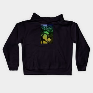 Queen Ace Card Kids Hoodie